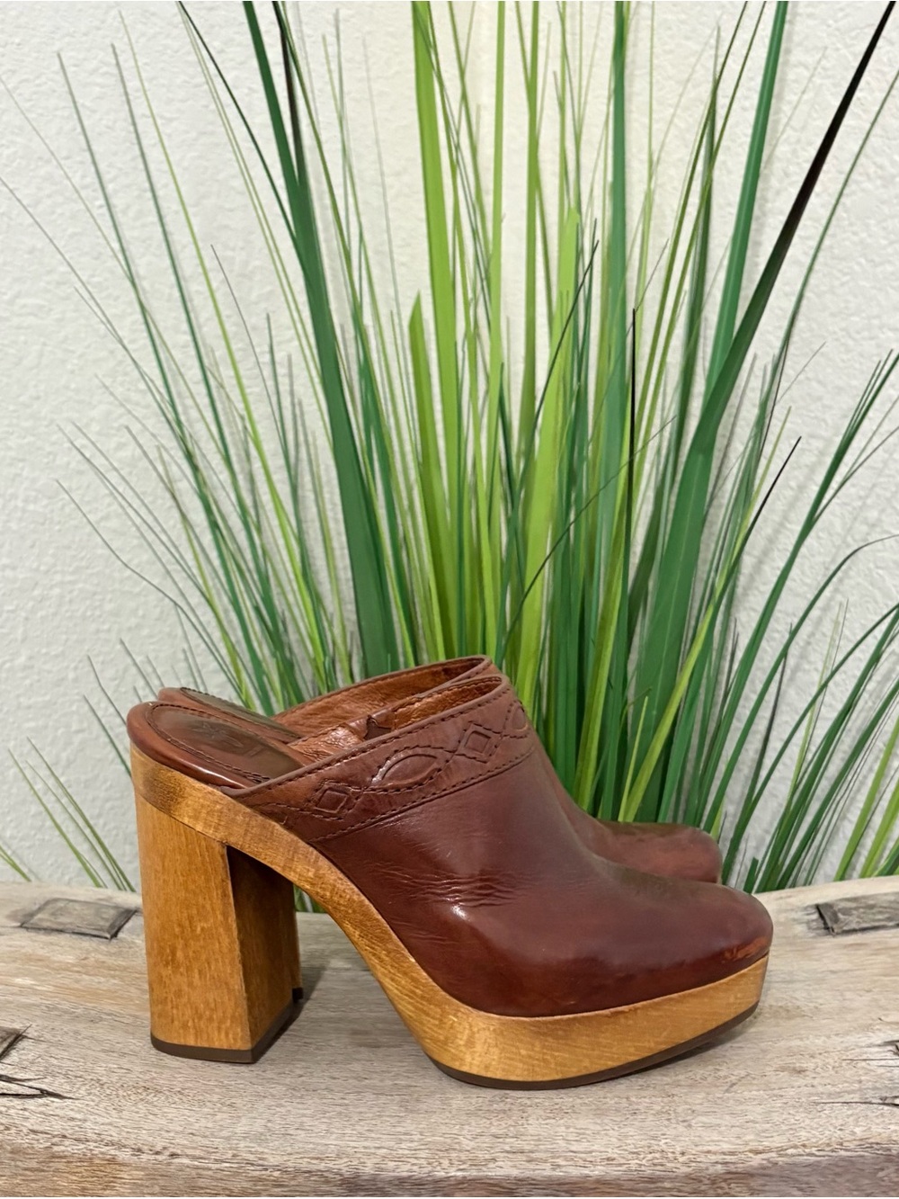 Frye Emily Clog Mules